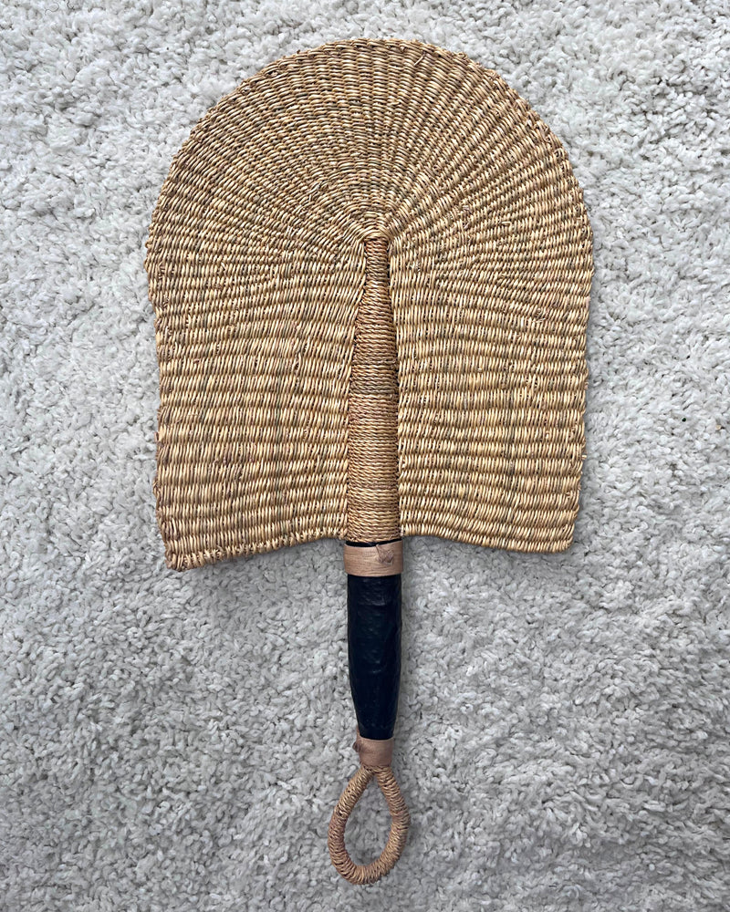 Burkina Faso Woven Hand Fan - Afrilege