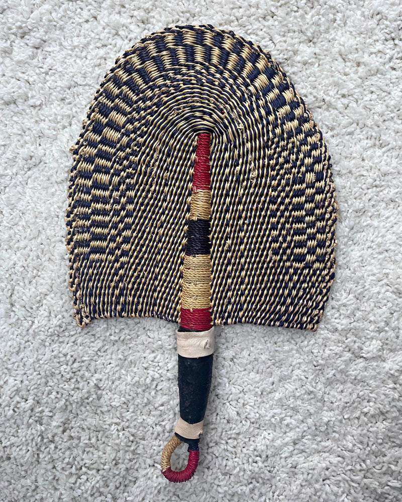 Burkina Faso Woven Hand Fan - Afrilege