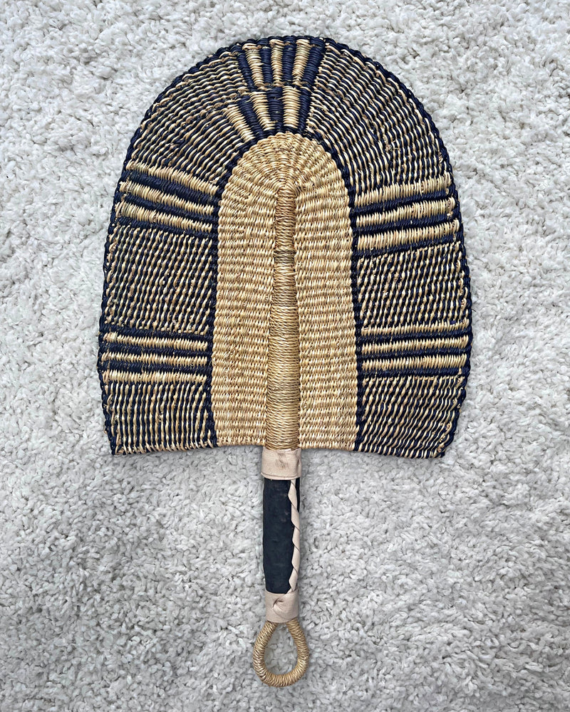 Burkina Faso Woven Hand Fan - Afrilege