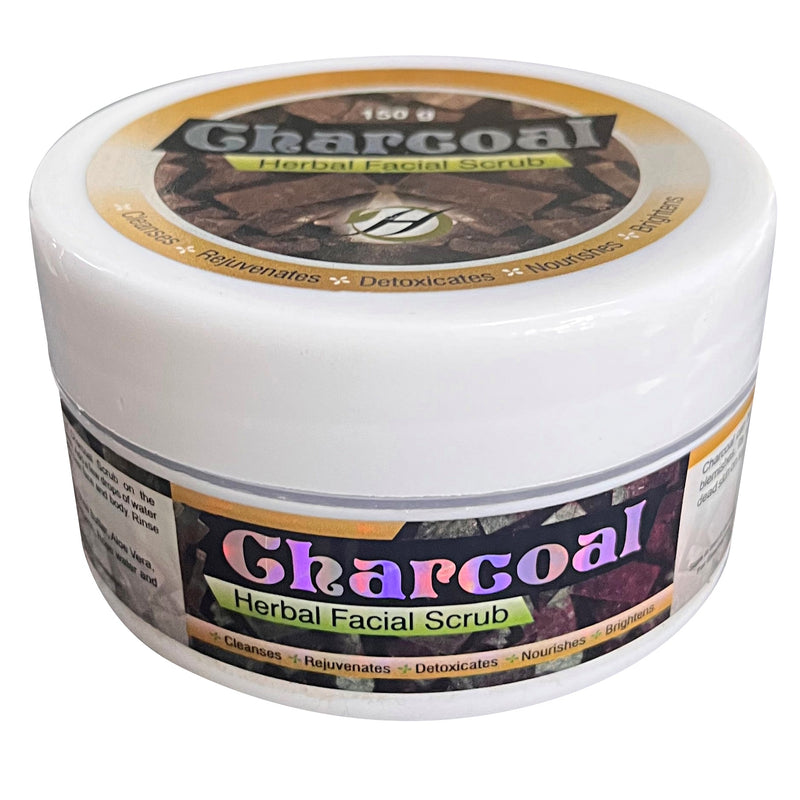 Charcoal Herbal Facial Scrub