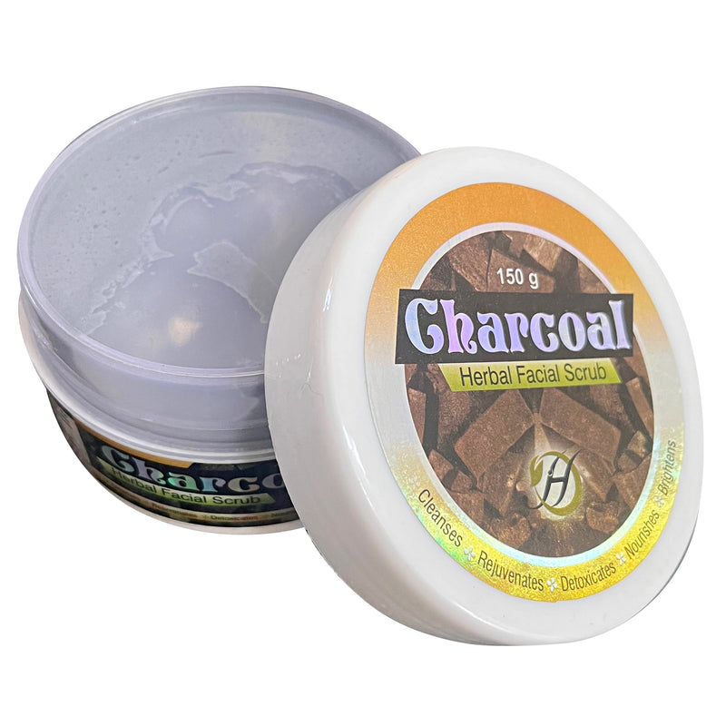 Charcoal Herbal Facial Scrub