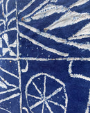 Bamileke Authentic Ndop Textile Tapestry Cloth from Cameroon - Afrilege