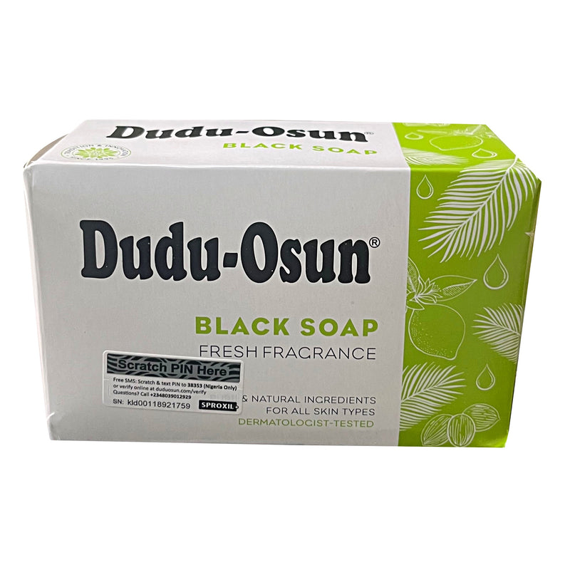 Dudu-Osun African Black Soap - Fresh Fragrance