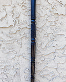 Lion head Ebony Wood Carved Walking Stick / Cane - Afrilege