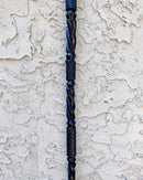 Lion Handle Ebony Wood Carved Walking Stick / Cane - Afrilege