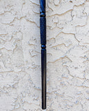 Lion head Ebony Wood Carved Walking Stick / Cane - Afrilege