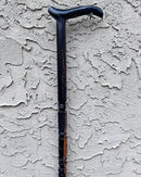 Ebony Wood Carved Walking stick / cane - Afrilege