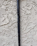 Elephant head Ebony Wood Carved Walking stick / cane - Afrilege