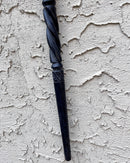 Lion head Ebony Wood Carved Walking stick / cane - Afrilege