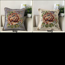 European Palace Peony Floral Jacquard Pillow Case - Afrilege
