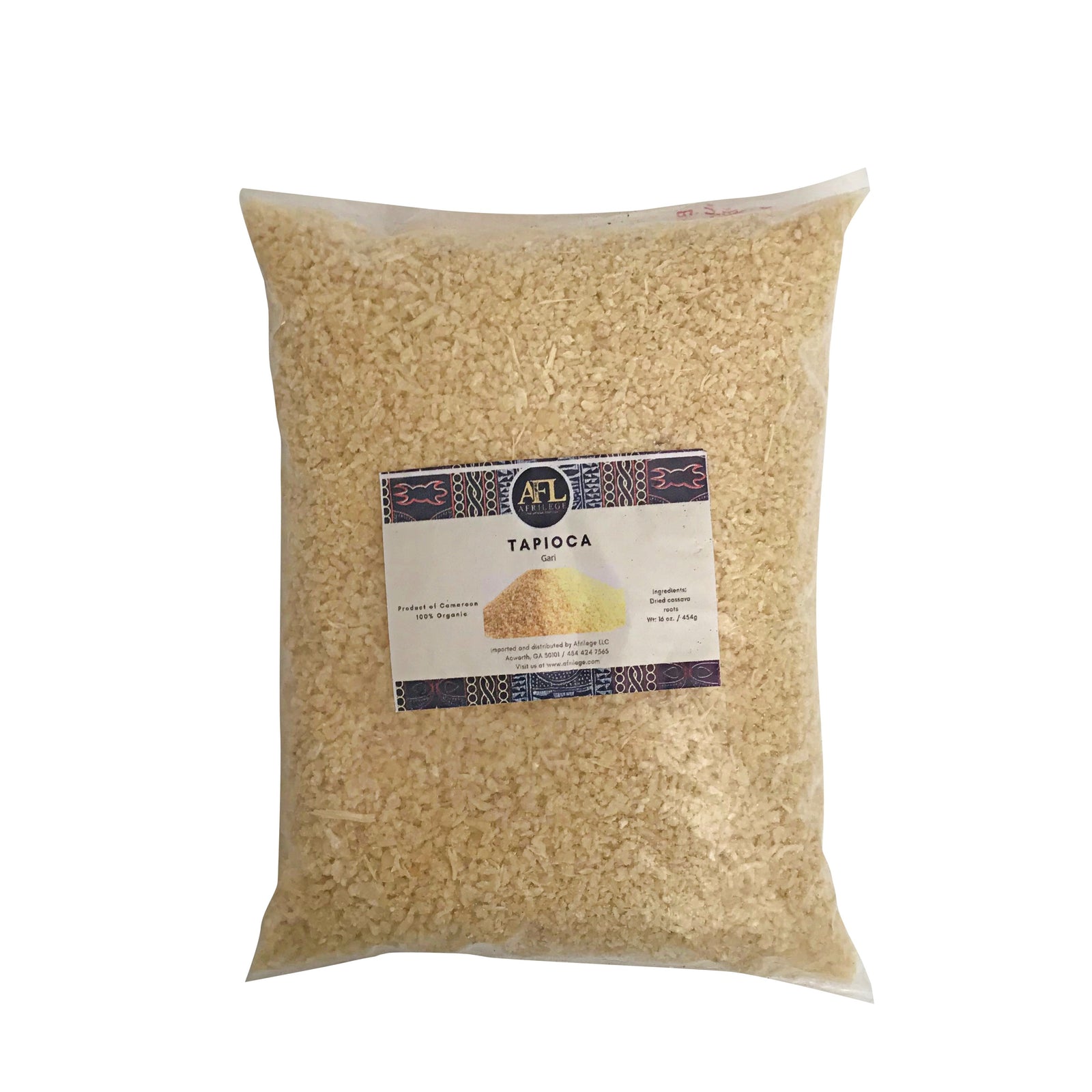 Yellow & White Garri from Cameroon / Tapioca / Cassava starch | Afrilege
