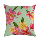 Floral Spring Summer Decorative Throw Pillow Covers - Afrilege