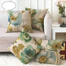 Watercolor Floral Throw Pillow Covers - Afrilege