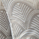 Embroidery Geometric Boho Decorative pillow covers - Gray - Afrilege