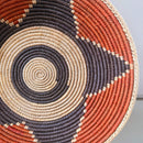 13" Handwoven Flat Baskets for wall decor