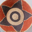 13" Handwoven Flat Baskets for wall decor
