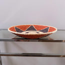 13" Handwoven Flat Baskets for wall decor