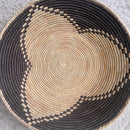 13" Handwoven Flat Baskets for wall decor