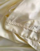 Bambara Grommet Top African Print Curtains - Brown, Yellow & Black - Afrilege