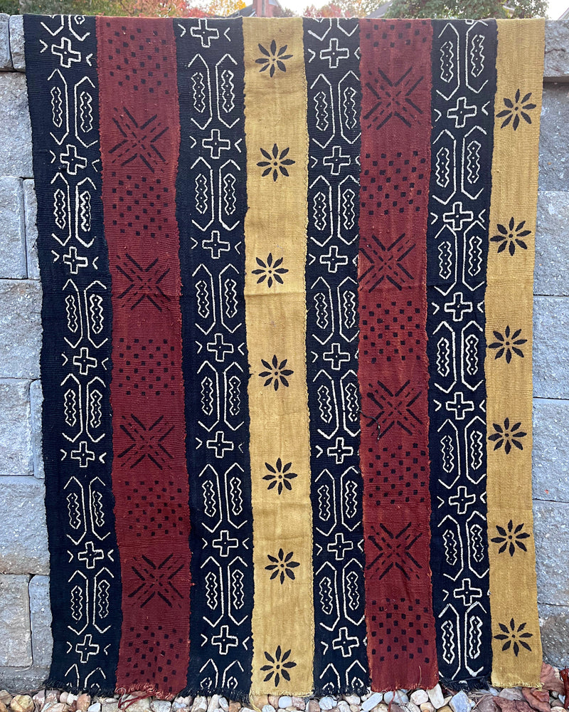 African Bogolan Mud cloth fabric - Afrilege