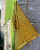 Authentic African Handmade Bogolan Mud cloth - Mustard - Afrilege