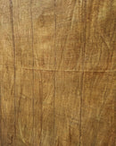 Authentic African Handmade Bogolan Mud cloth - Dark Mustard - Afrilege