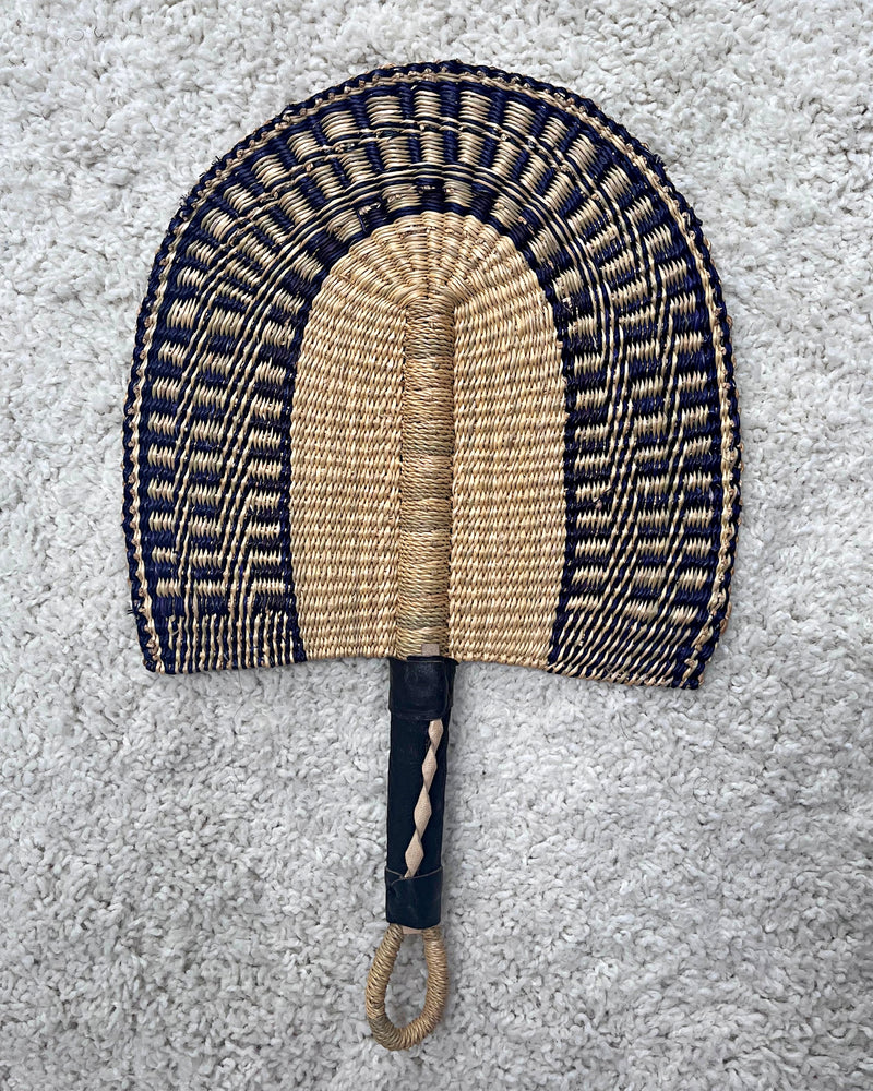 Burkina Faso Woven Hand Fan - Afrilege