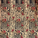 Bana Satin Silk Atoghu Bamileke African Print Fabric