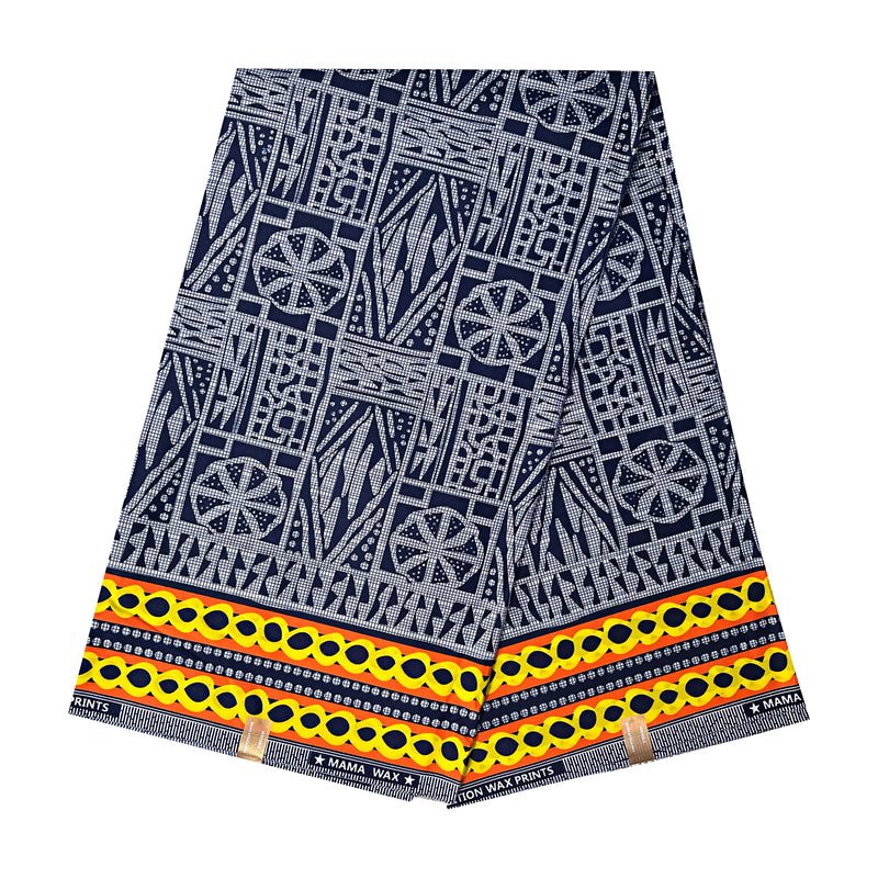 Bamileke Ndop pattern African Wax Print Fabric