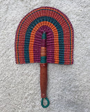 Burkina Faso Woven Hand Fan - Afrilege