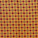 African Wax Print Fabric ( Ankara) - Orange / Red - Afrilege