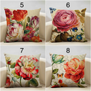 Floral Inspired Decorative Throw Pillow Covers - Afrilege