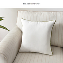 Modern Textured Embroidered Pillow Covers – Abstract Geometric Designs - Afrilege