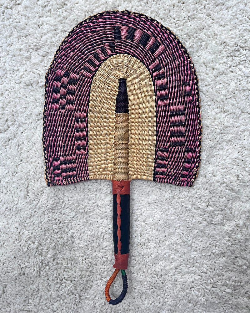 Burkina Faso Woven Hand Fan - Afrilege