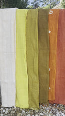 Authentic African Handmade Bogolan Mud Cloth - Blue