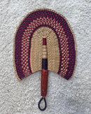 Burkina Faso Woven Hand Fan - Afrilege