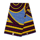 African Wax Print Fabric by The Yard - Red / Orange - Afrilege