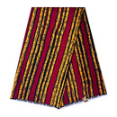 African Wax Print Fabric ( Ankara) - Red / Orange - Afrilege