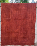 Authentic African Handmade Bogolan Mud cloth - Rust - Afrilege