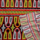 Toghu Bamenda Buea traditional pattern Satin African Print Fabric