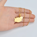 South Africa Map Pendant Necklace - Afrilege