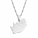 South Africa Map Pendant Necklace - Afrilege
