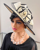 Straw Church Sun Hat - Tan / Beige