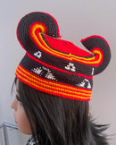 Handwoven Toghu Bamenda Hat – Traditional Cameroonian Crown