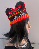 Handwoven Toghu Bamenda Hat – Traditional Cameroonian Crown