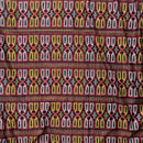 Toghu Bamenda Buea traditional pattern Satin African Print Fabric - Afrilege