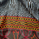 Toghu Ndop Mix Patterns African Print Satin Fabric - Afrilege