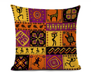 African Ethnic Pattern Pillow Cover - Multicolor - Afrilege