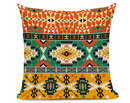 African Ethnic Pattern Pillow Cover - Multicolor - Afrilege