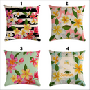 Tropical theme Floral Spring Summer Decorative Throw Pillow Covers - Afrilege